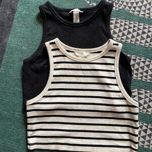 Cotton Crop Tank Tops